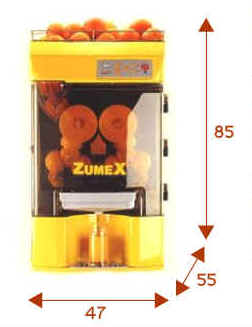 ZUMEX 200 -  Medidas