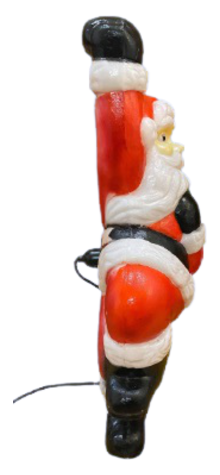 Climbing Santa photo
