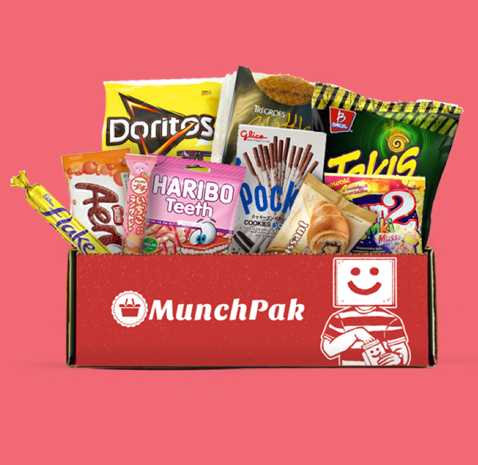box of snack foods