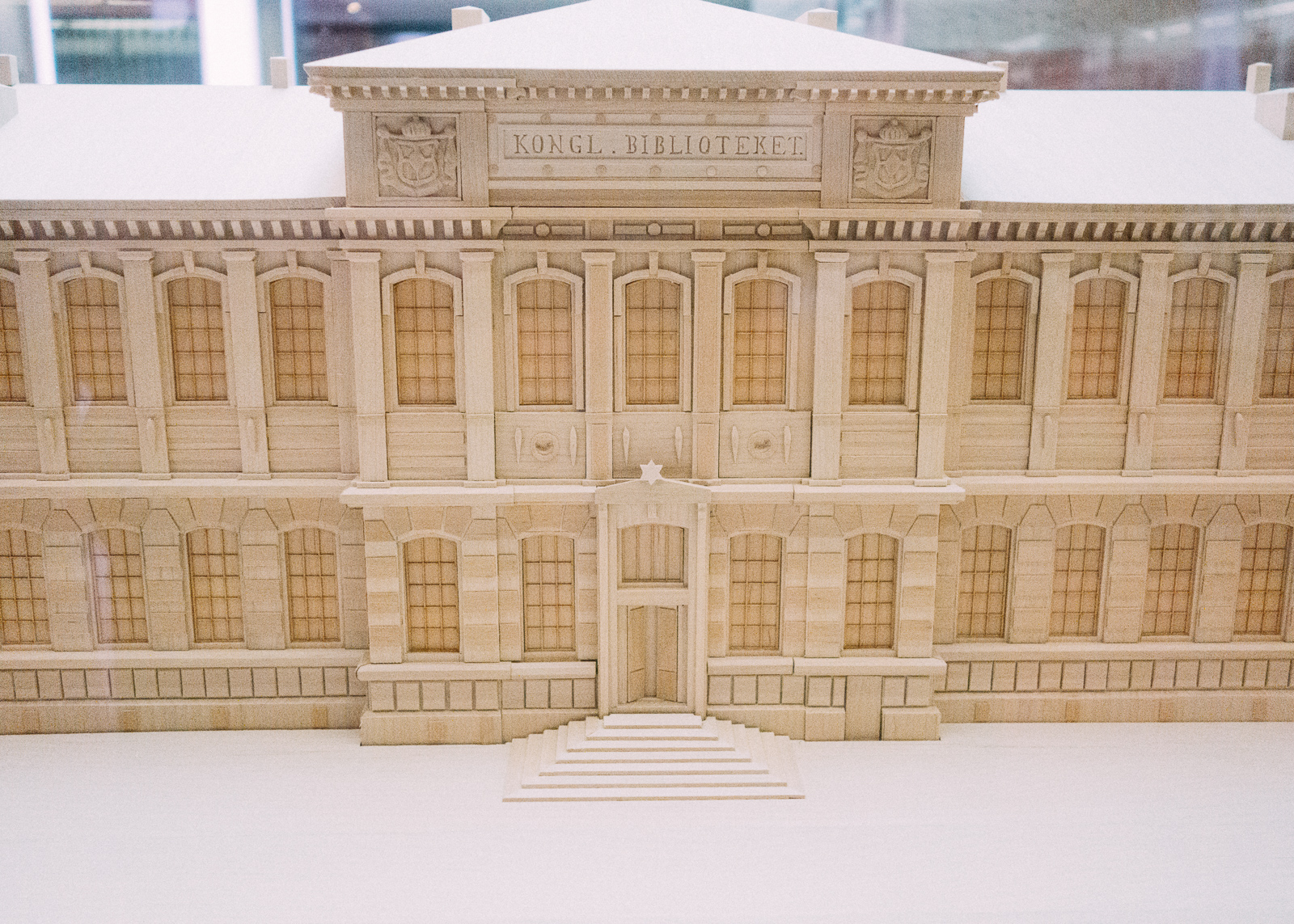 model of the national library of sweden