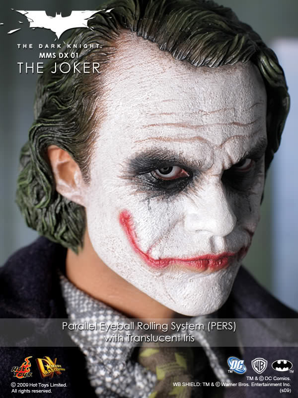 Hot Toys The Dark Knight DX01 The Joker 1/6th Scale Collectible Figure ...