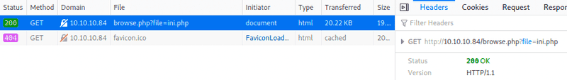 local file inclusion
