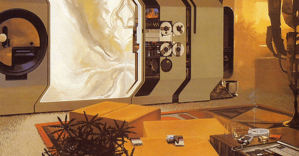 Interior design by Syd Mead