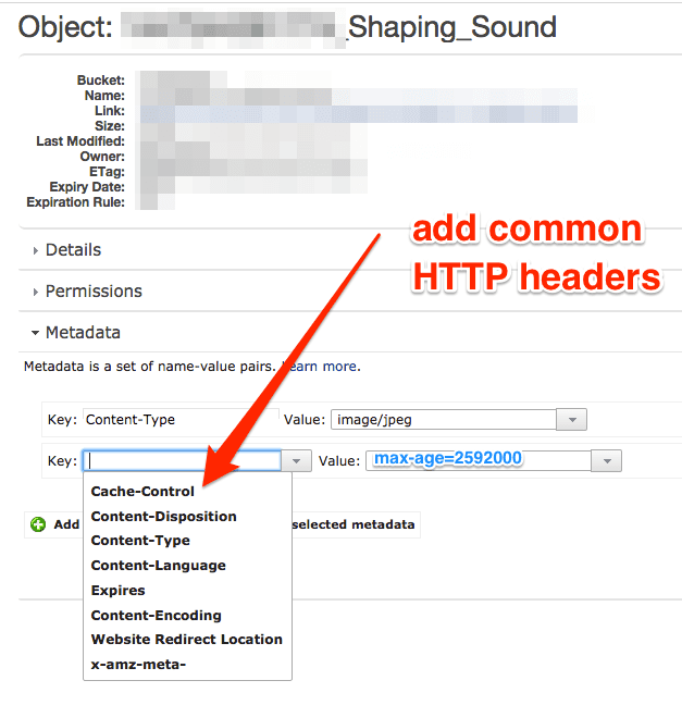 add metadata in s3 2