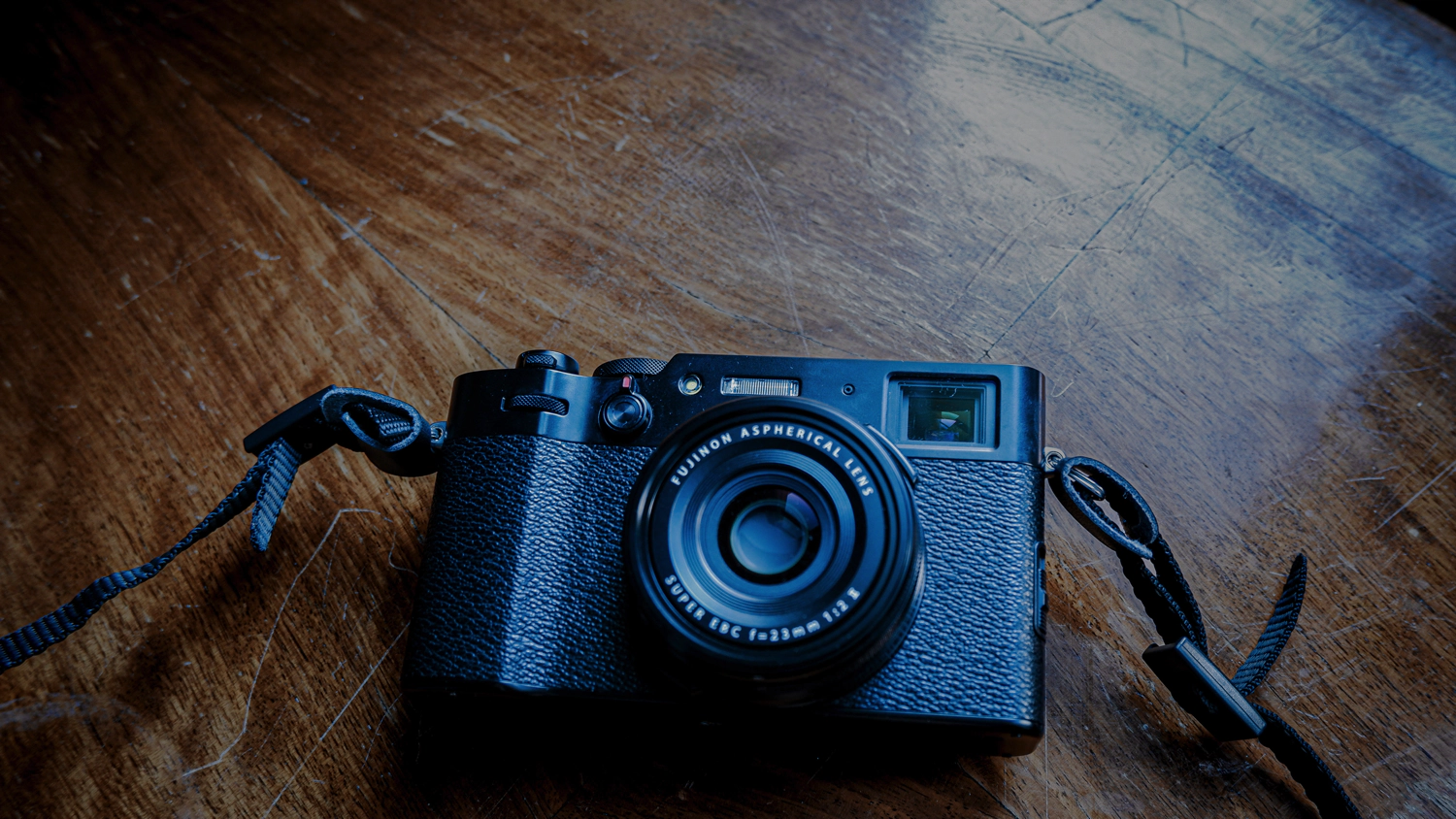 The FujiFilm X100V yet again. But this time from a different angle. Sorry.