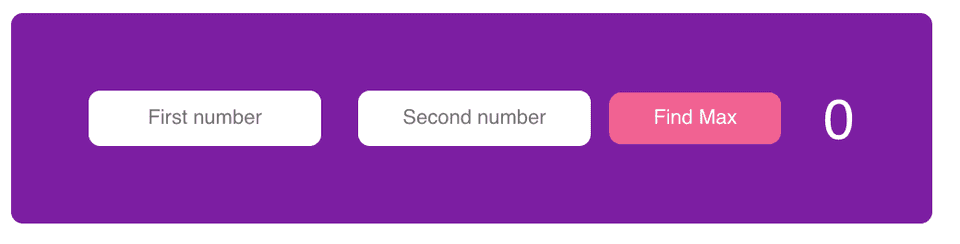 js find the maximum number