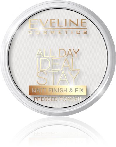 EVELINE ALL DAY IDEAL STAY mattító kőpúder zsíros, olajos bőrre NO.60
