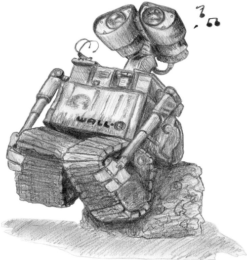 Wall-e Sketch
