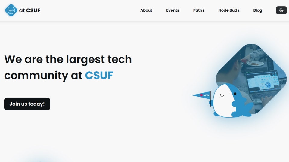 ACM at CSUF Website