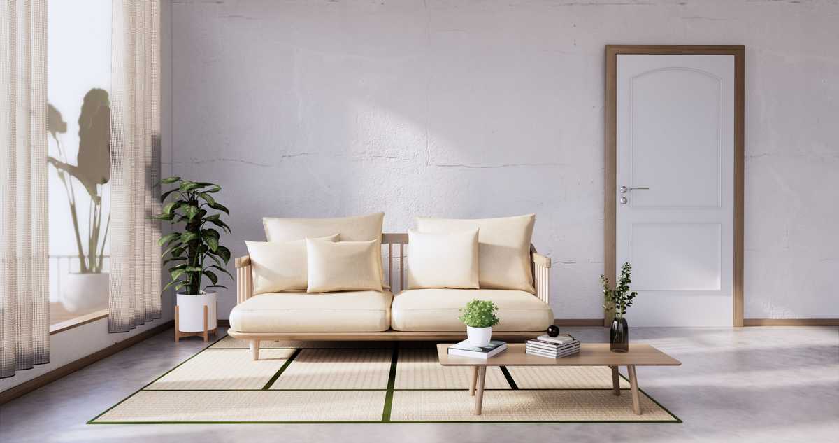 Simple living room set.