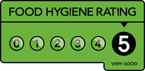 Food Hygiene rating - 5 - Very Good