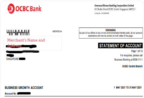 Sample Bank documents