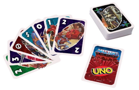 Masters of the Universe Uno Card Images