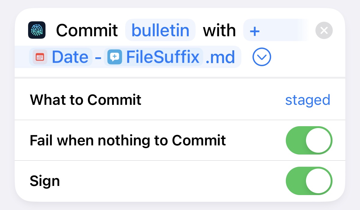 Step 14: Commit and sign
