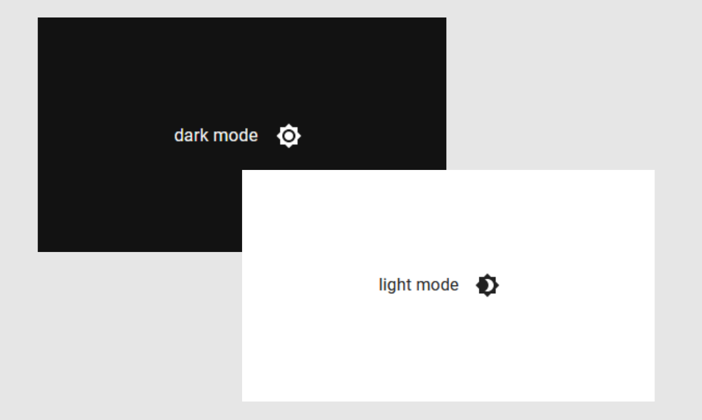Dark Light Themes