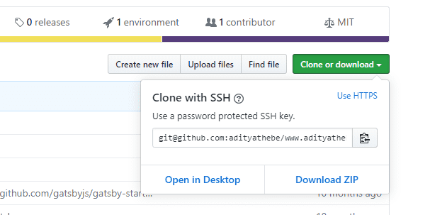 github clone with ssh
