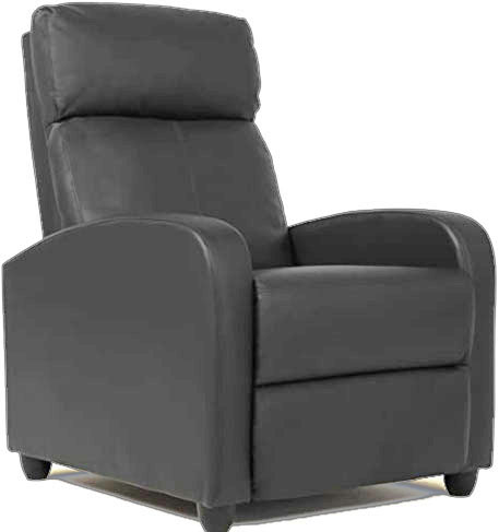 Wingback Leather Recliner Chair