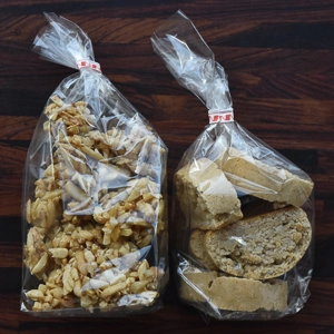 Hausgemachte süße Snacks zum Mitnehmen