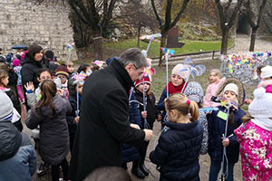 LE FARFALLE DEI BAMBINI AL BASTIONE DI SAN MARCO