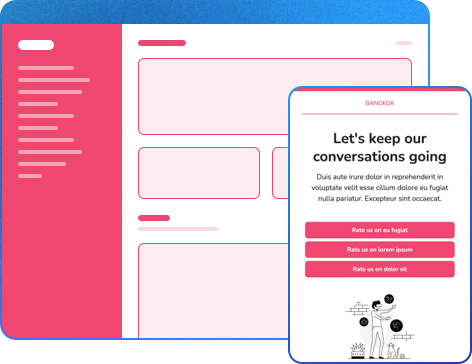 Emails that match your core product UX