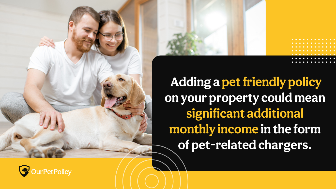 How adding pet friendly policy can help increase rental income