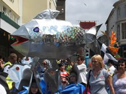 fish in the parade