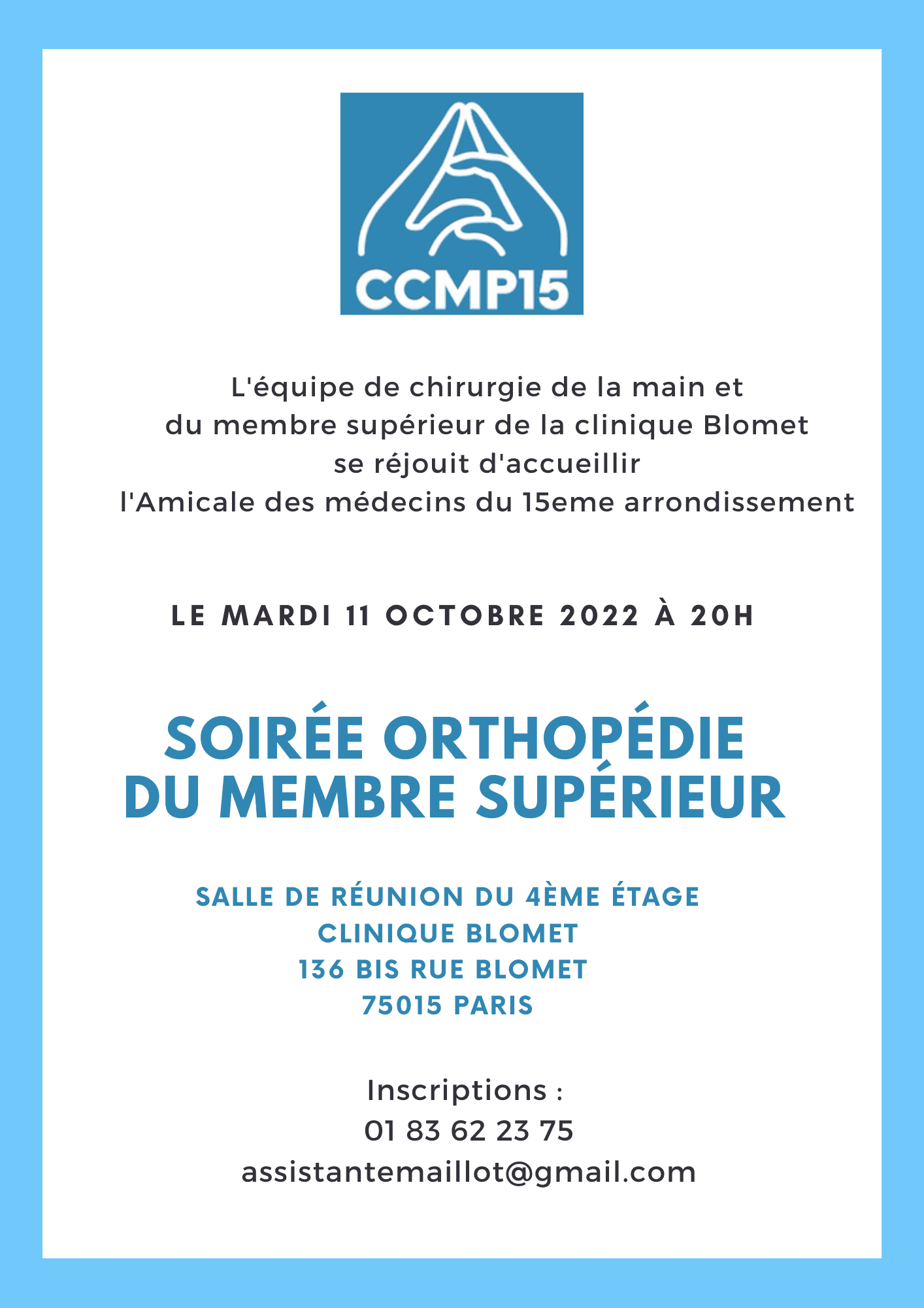 Affiche soirée 11 octobre Affiche soirée 11 octobre