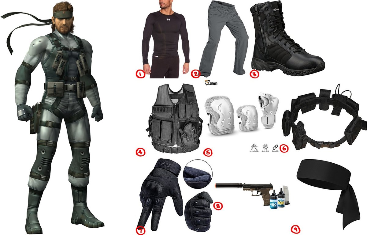 Solid Snake Cosplay & Costume Guide