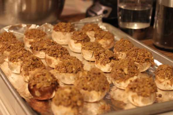 stuffed mushrooms