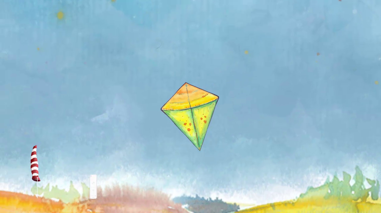 Start from close to the ground and let that kite soar