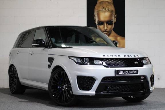 Land Rover Range Rover Sport 5.0 V8 SVR Pano, 23", Schaalstoelen, Carbon