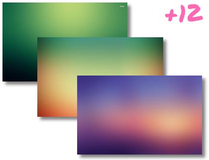 Gradient theme pack