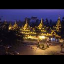 Burma Shwedagon Night 17