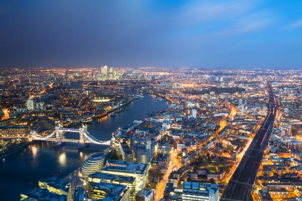 London Arial View