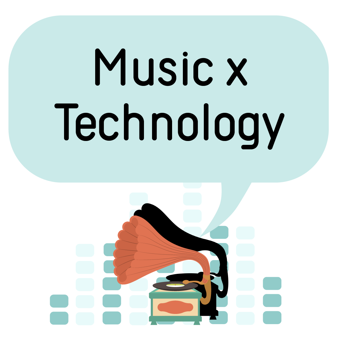 Music X Technology button