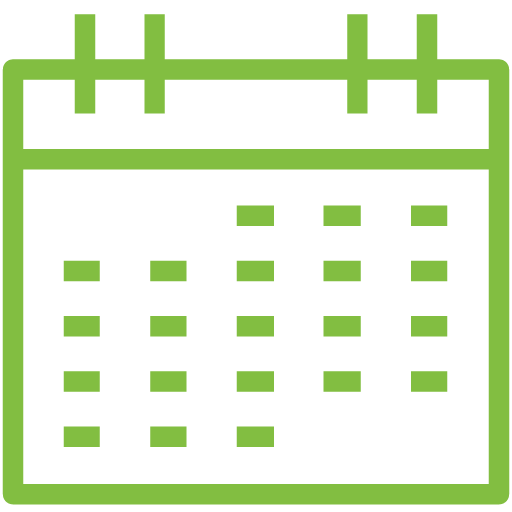 green calendar icon