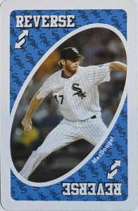 Chicago White Sox (2007) Blue Uno Reverse Card