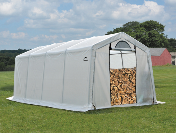 firewood seasoning shelters lawn and garden metal sheds