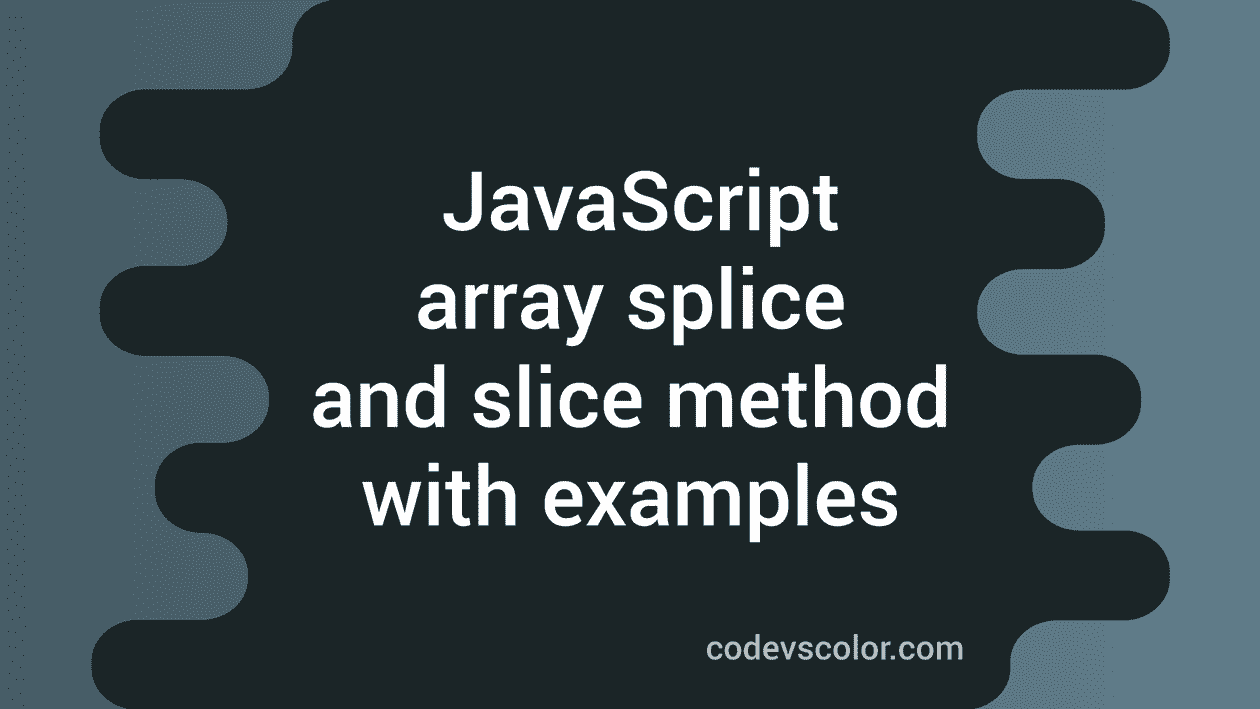 javascript array splice two arrays together