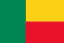 Benin country flag