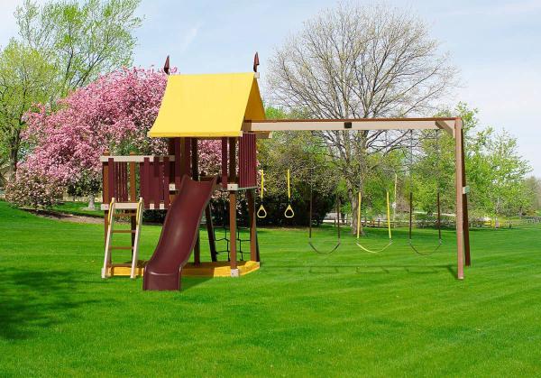 poly outdoor delight playset