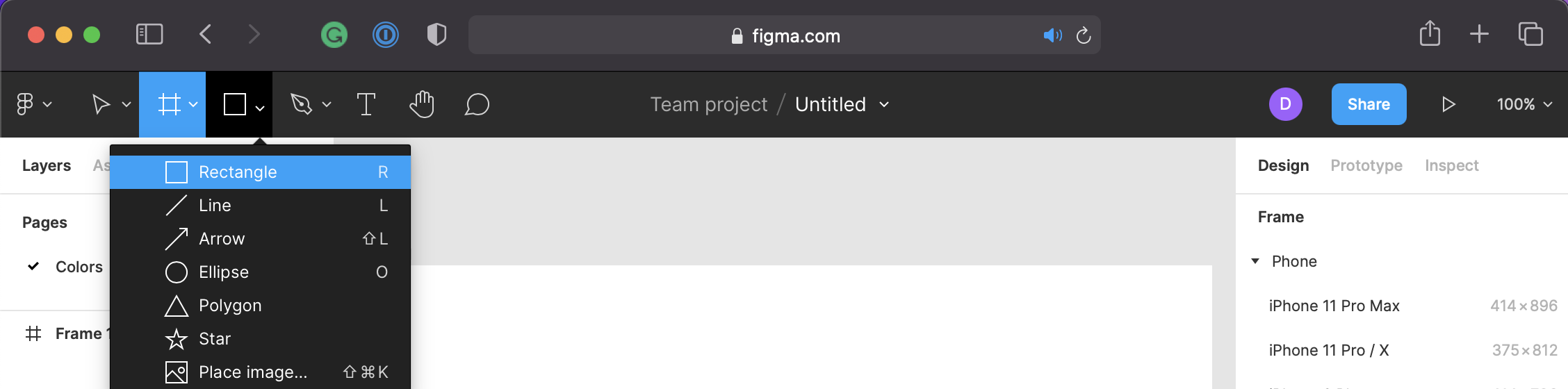 Welcome, Developer - Figma Rectangle
