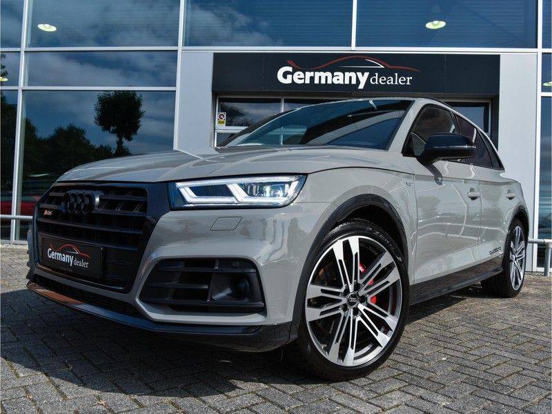 Audi SQ5 3.0TFSI 354pk Quattro Black Optic Lucht HUD Standk B&O Pano Ruitleder Tr.Haak ACC VOL! afbeelding 3