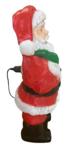 Santa with Lantern photo