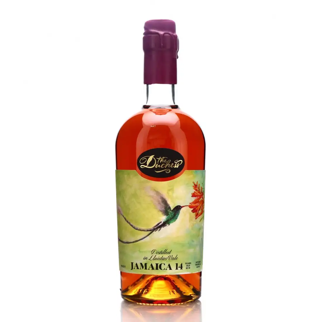 Image of the front of the bottle of the rum Jamaica 14