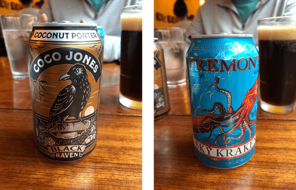 During our visit to Seattle, we tried several different local brews. We were not disappointed.