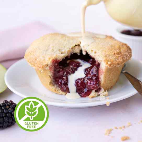 Gluten-Free Apple and Blackberry Pie (Serves 2)