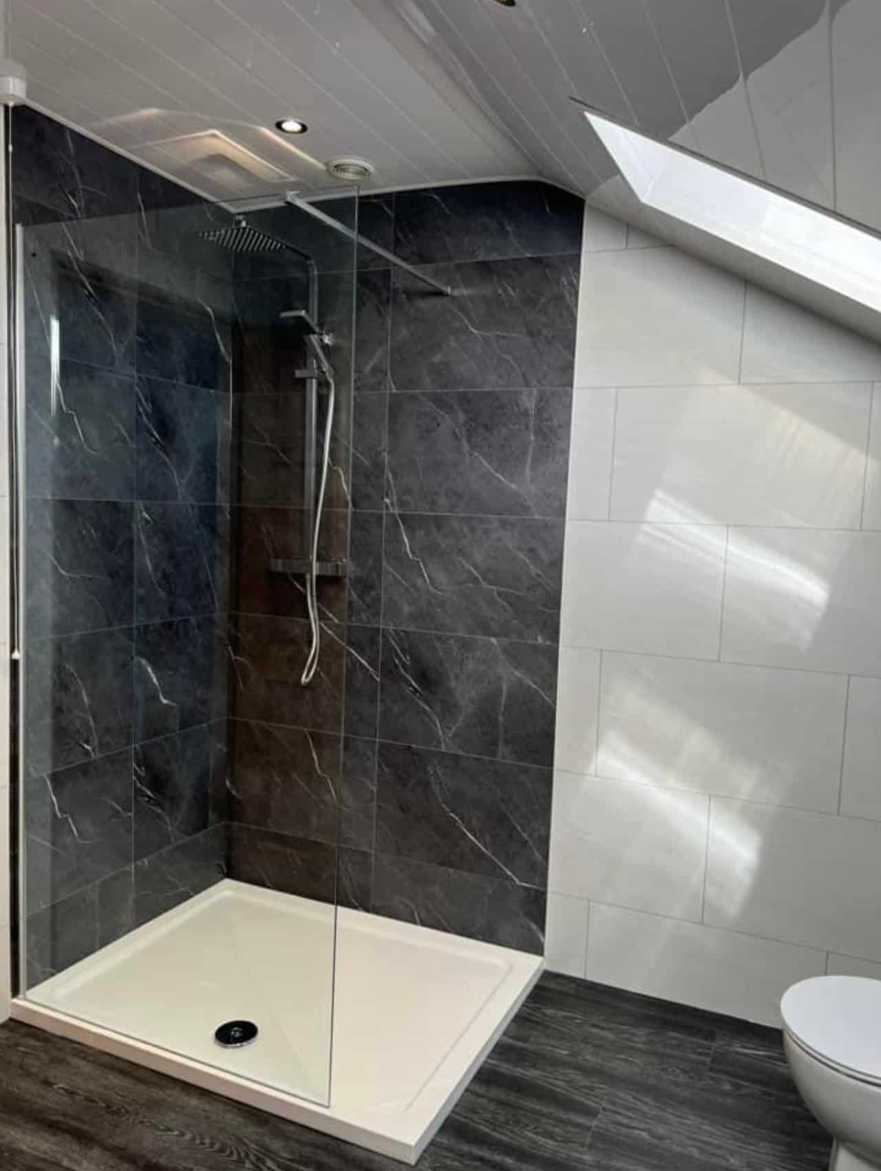 Dumawall tile bathroom refurbishments GH Interiors