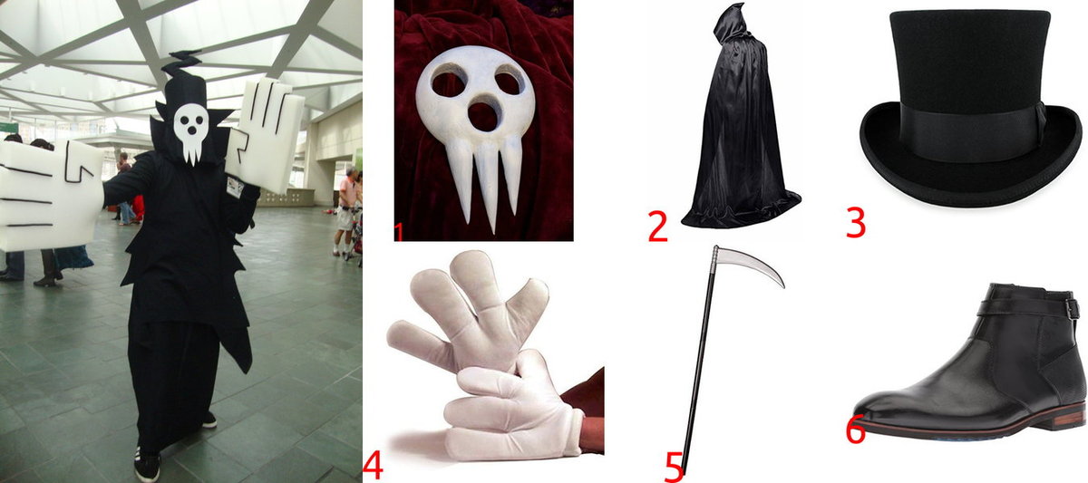 Lord Death Costume for Cosplay & Halloween