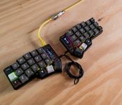 A split keyboard? A split keyboard?